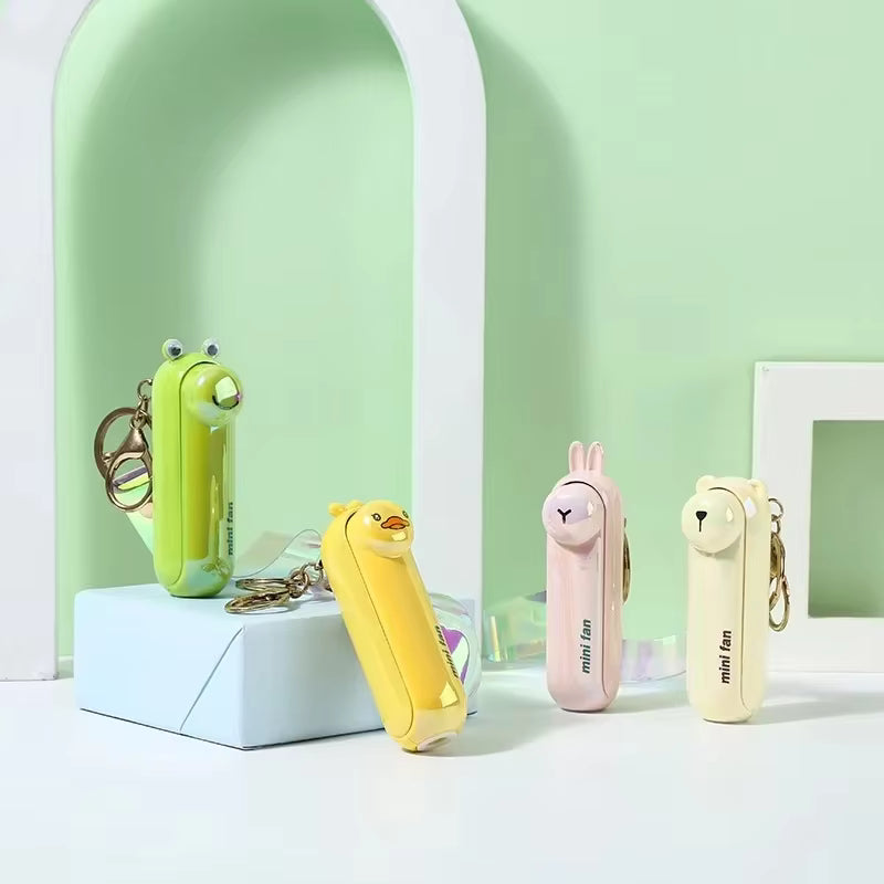Kawaii Mini-Ventilator von StekaShop, USB-Ventilator mit niedlichem Design, ideal für kühle Erfrischung am Schreibtisch