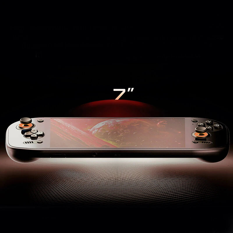 StekaShop Ayn Odin 2 Spielekonsole, kompakte Gaming-Konsole mit Controller und modernen Funktionen, anschauliches Produktbild