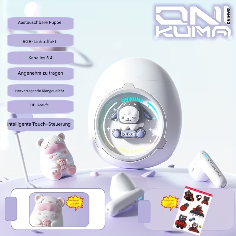 Schwarze ONIKUMA Pro-Gaming & Studio Kopfhörer mit gepolstertem Kopfbügel und großen Ohrmuscheln, für Gaming und Studio-Anwendungen