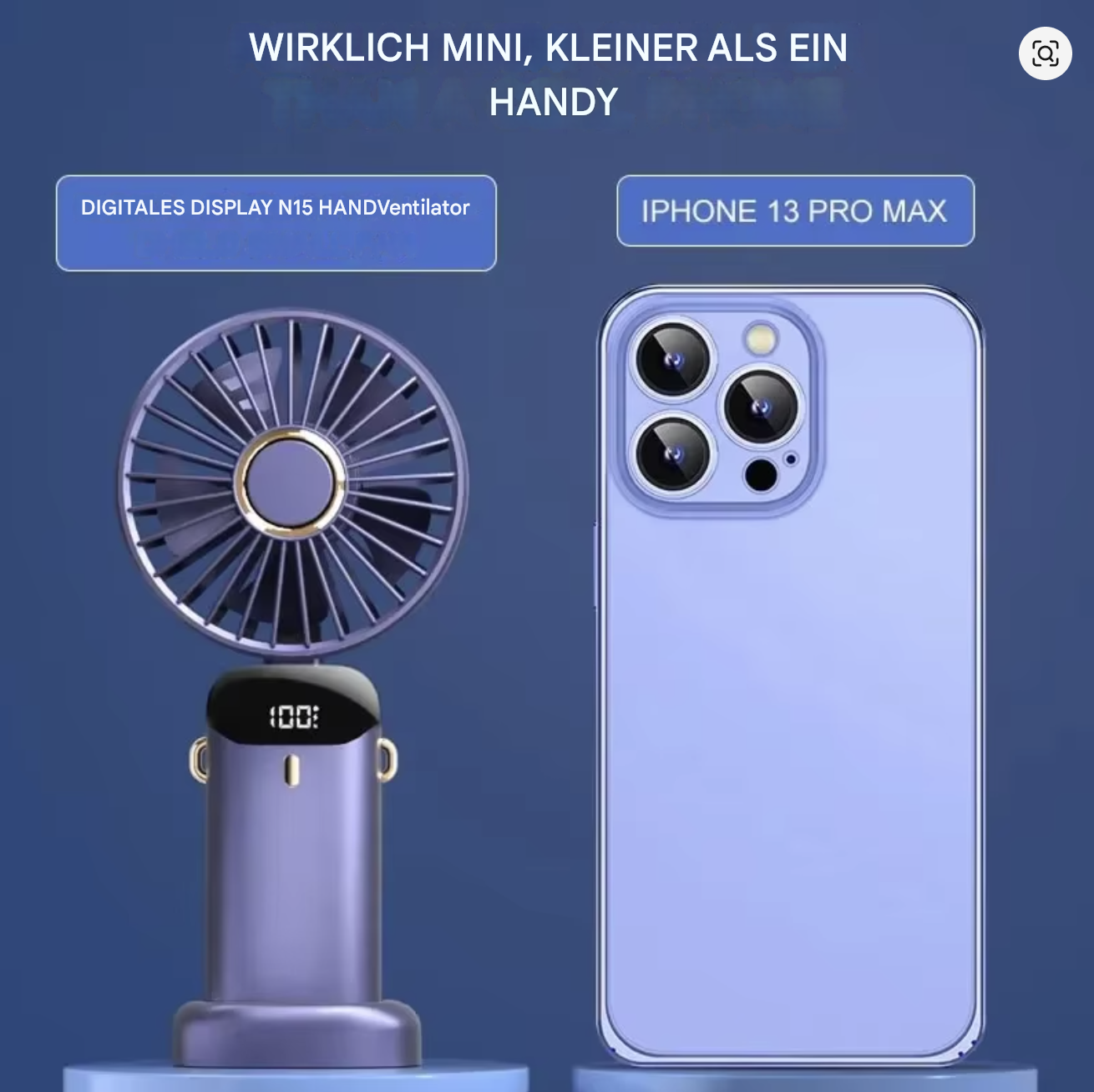 Kleiner USB-Ventilator von StekaShop, 5-in-1 Premium Mini-Ventilator, kompakter Ventilator für angenehme Luftzirkulation