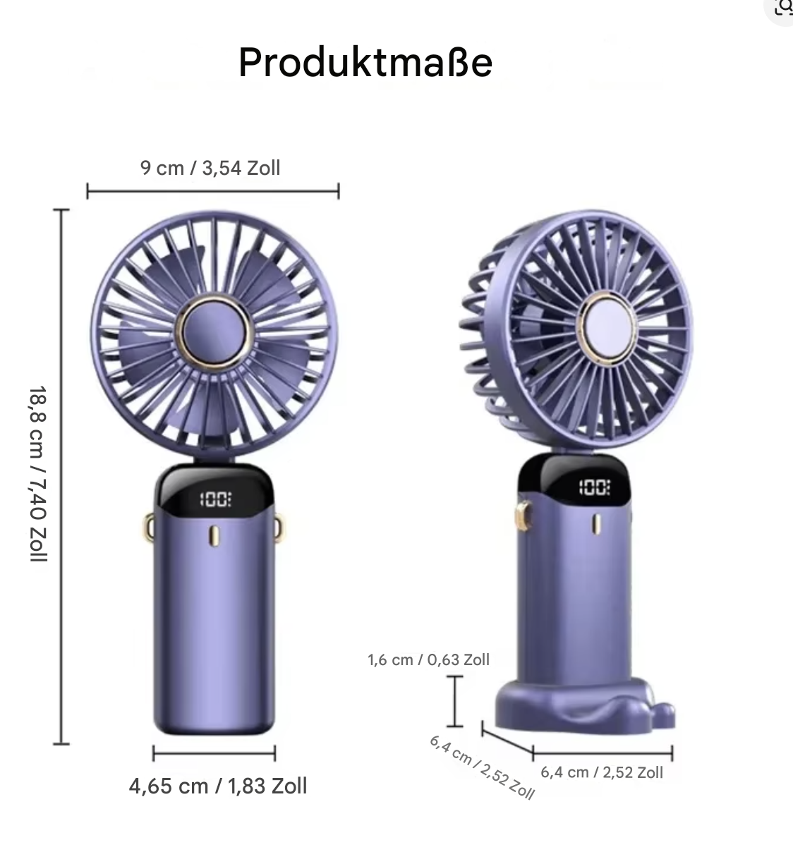 Kleiner USB-Ventilator von StekaShop, 5-in-1 Premium Mini-Ventilator, kompakt und tragbar für erfrischende Luft.