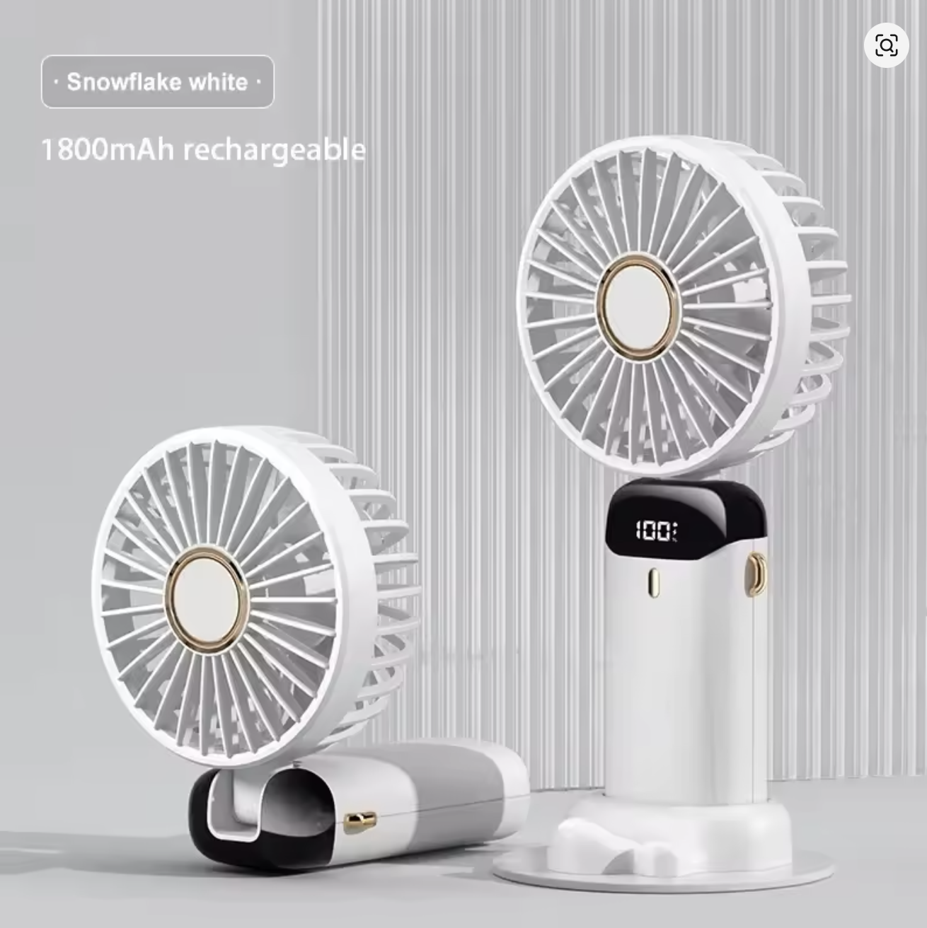 Kleiner USB-Ventilator von StekaShop, 5-in-1 Premium Mini-Ventilator mit beweglichen Lüftern und kompakter Bauweise.